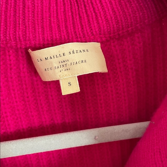 Sezane Pink Lucas Jumper - Picture 3 of 7
